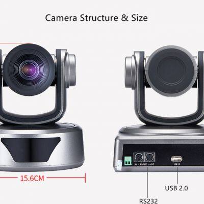 FV33U23 1080P 30Fps USB2.0 3X PTZ Conference Video Camera photo-2