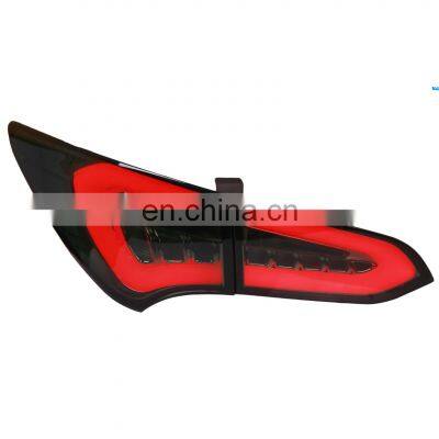 Led Rear Lamp For Hyundai New Satafe Tunning Taillight For Ix45 Red And Smoke Color Suv