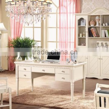 French style Style room furniture writing desk and bookcase