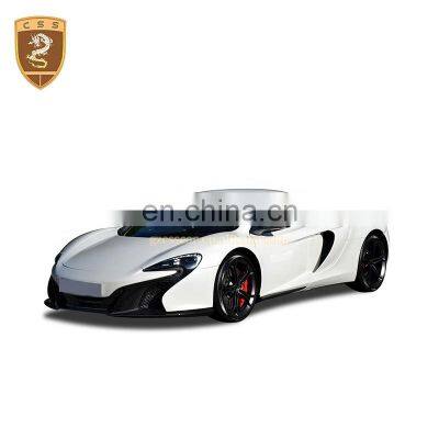 OEM Style Carbon Fiber Car Front Diffuser Lip For Mclaren 650s