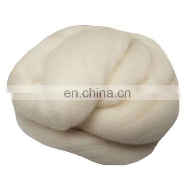 Dehaired Goat Wool Pure Combed Cashmere Yarn Fiber