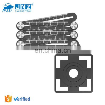 Drill Guide Locator Template Tool Aluminum Alloy Jig Hole Bit Carpentry Woodworking Tile Opening Hole Locator