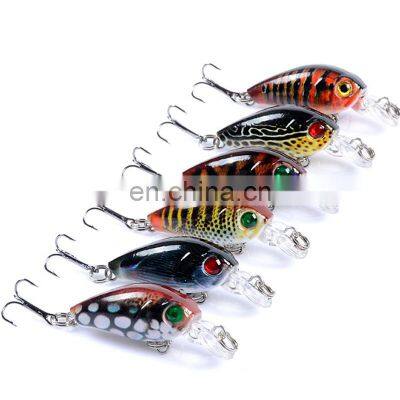 4.5cm 4g Minnow CrankBaits Wholesale Nature Color Tone Crankshad Fishing Lures photo-2