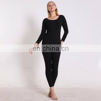 Manufacturer Christmas Xmas Sale Men's Pullover Cozy Underwear Plus Size 2-piece Cloth Winter Top and Pants photo-3
