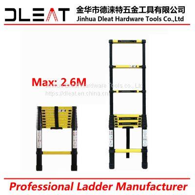 Dleat 2.9m Single Aluminum Telescopic Ladder With EN131 photo-2