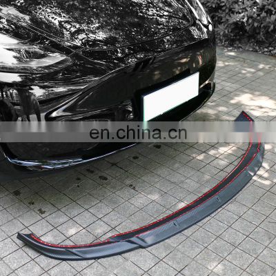 2021 High Quality Auto Parts Car Front Shovel Body Kit Spoiler For Tesla Model Y