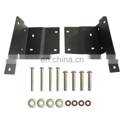Mini Led Light Bar Mounting Bracket Kit for Jeep JL 2018-2020 photo-4