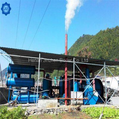 10Ton 12toon Waste Tire Pyrolysis Plant Plastic To Oil Project