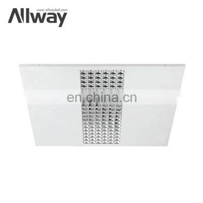 Square Shape Dimmable SMD Iron Office Building Meeting Room Indoor Ceiling Flat LED Panel Light