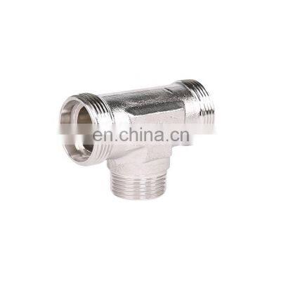 Hot sale TQHH3745.2  carbon steel tee elbows y tee pipe fitting hydraulic high pressure