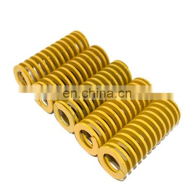 Machinery Large Coil spring Carbon steel with SiCr alloy high precision compression spring