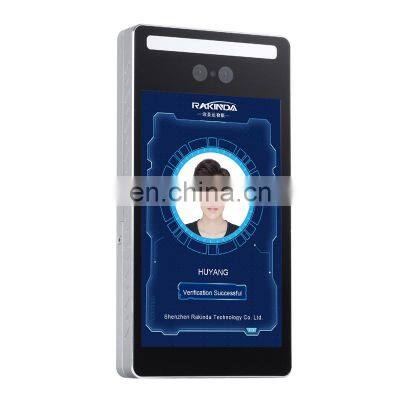 Rakinda F2 China Free API SDK HTTP Multi-language Infrared Binocular 8 Inch Android Dynamic Face Recognition Terminal photo-2