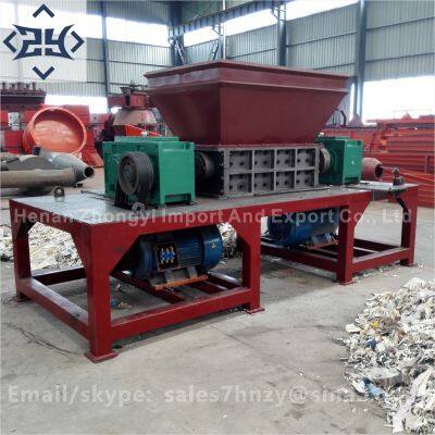 Double Shaft Shredder Hot Sale Waste Recycling Machinery Plastic Shredder Metal Shredder photo-3