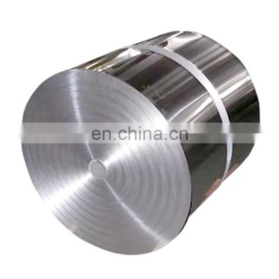 ASTM AISI JIS 201 306 316 409 430 304 ss coils process bright surface cold roll stainless steel coil