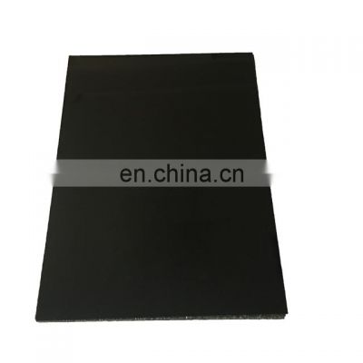 Black Color customize Size uhmwpe sheet 1mm thickness HDPE plastic sheet