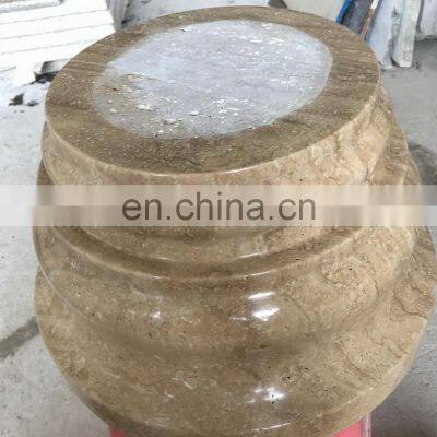 Natrual Marble Roman Column Pedestal photo-4