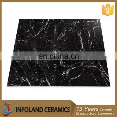 Black Marble Look Italian Clean Glazed Porcelain Bathroom Ceramic Tile
