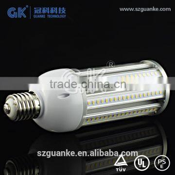 4000lm E39 mogul base 36W corn bulb 5 years warranty 360 degree led street light bulb