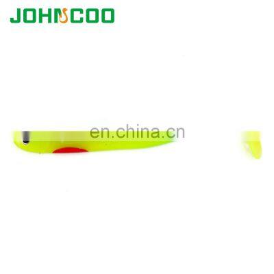 JOHNCOO 14.5cm 13g Saltwater Fishing Lure Shad Soft Bait 3D Eyes Silicone Artificial Fish Bait Soft Plastic Lure 3pcs/bag photo-4
