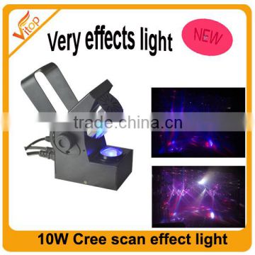 Disco scanning lights 20watt rgbw moving head led stage lighting scanner