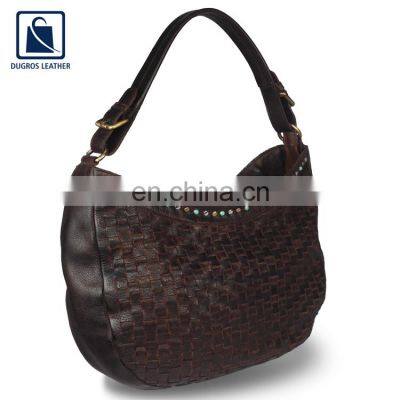 Stylish Fashion Wholesale Genuine Leather Handbag for Women photo-5