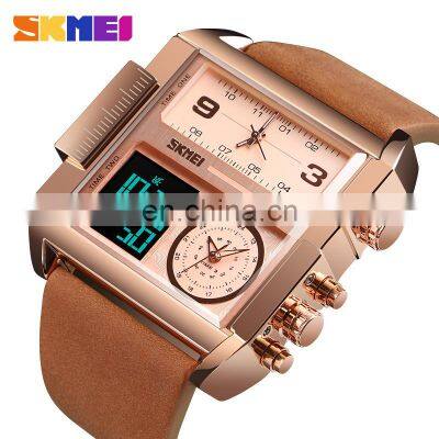 skmei 1391 military watch create fashion heavy watch big face men wholesaler watches for men digital dual time hour