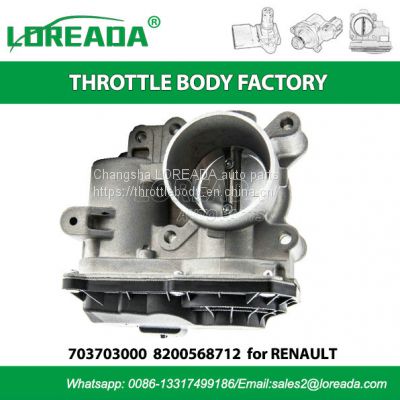 New Throttle Body for Renault Clio 3 Modus Twingo DACIA SANDERO 1.2 16V Throttle Valve 8200568712 8200285017 8200284968