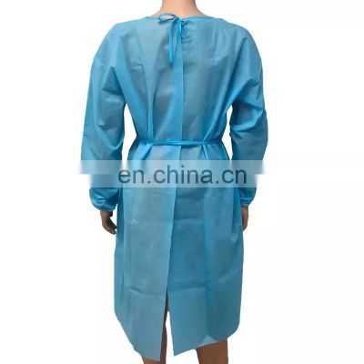 Isolation gown non-woven surgical gowns/ ppe disposable gowns