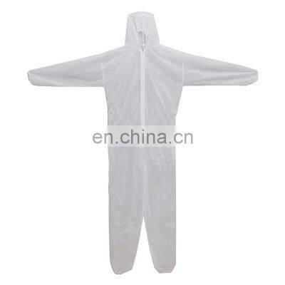 Manufacture Ppe Microporous Coverall Disposable Isolation Coveralls Men's Coverall Protective photo-2