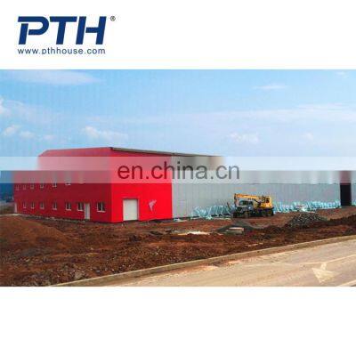 Larger Span Fast Build Prefab Steel Building Steel Structure Warehouse photo-2