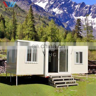 Cheap casa en contenedores mobili su ruote prefabricada modulares houses service life 20 years