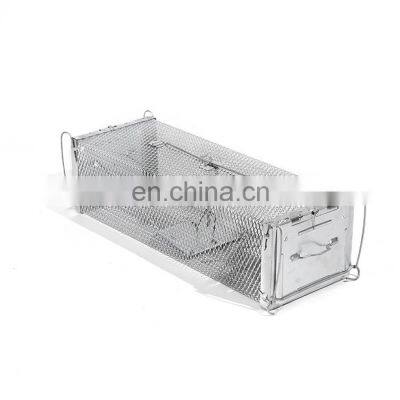 New arrival humane no kill live catch iron mouse trap rodent metal trap cage