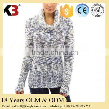 2016 Best selling OEM latest ladies fancy sweater wind-proof fashionable ladies fancy sweater