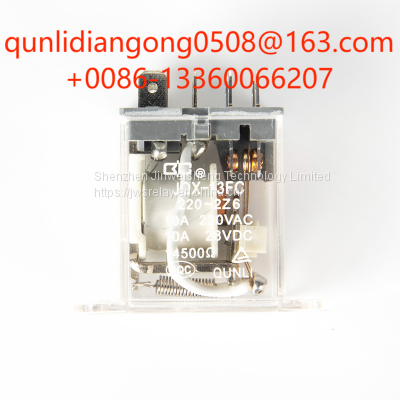 Small high-power DC AC electromagnetic relay 6V12V24V48V110V JQX-13F