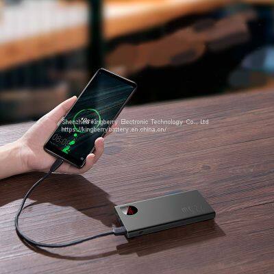 Metal Fast Charge Mobile Power 10000mAh 22.5W Portable Power Bank photo-3