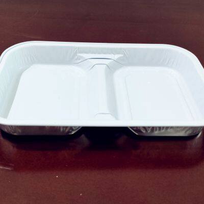 Disposable airline lunch boxes aluminum foil containers