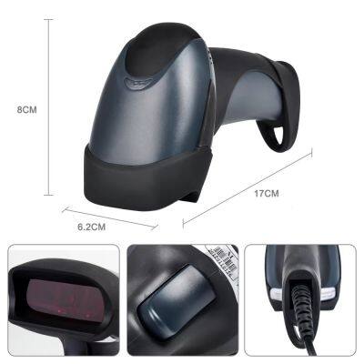 Handheld 1d and 2D Barcode Scanner With Wired Connection photo-2