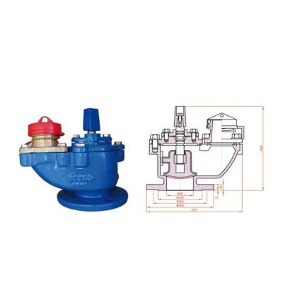 BS750 Cast Iron Ductile Iron Flanged End Fire Hydrant