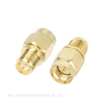 male to female SMA-JK RF Coaxial straight adapter connector for communication