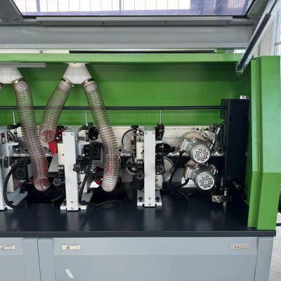 PVC Edge Banding Machine Automatic Wood Edge Bander Melamine Cabinet Edge Banding With End Cutter photo-4