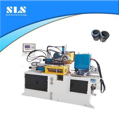 RF Heating High Frequency Pipe Tube End Closing Sealing Machine Round Flat Blind Spinning Forming Filling Finishing Head