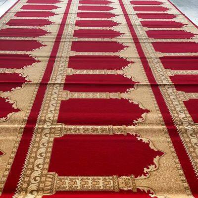 Yamei Lagend Red Color Machine Made Prayer Carpets photo-2