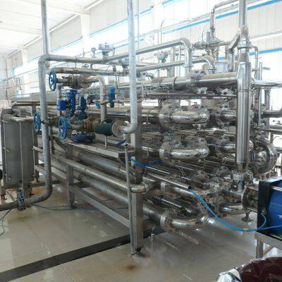 Milk Beverage UHT Pasteurization Machine, Juice, Beer Custom Stainless Steel Tubular Sterilizer photo-5