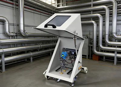 PLC-Controlled Insulated Heated Enclosure for Precision Manufacturing Processes