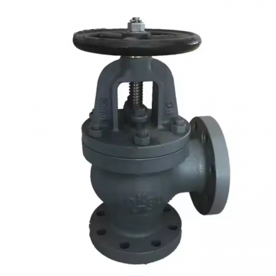 Wholesale Flanged Angle Valve JIS F7354 Cast Iron Marine Valve 5K/10k High Quality photo-5