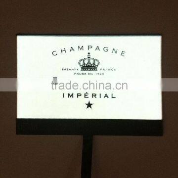 Light up Flexible EL Bottle Sticker photo-2