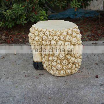 Cheap Wholesale Magnesia Craft Sheep Tables and Chairs photo-2
