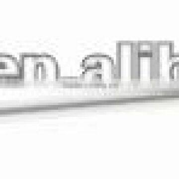 Aluminium bathroom accessory bathroom single towel rail L3502