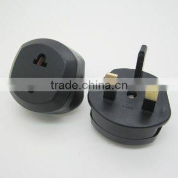 CE ROHS Approved Top China Taiwan US Japan Type A Type B to 3 pin UK Ireland Singapore Malaysia HK Plug Travel Adapter Converter
