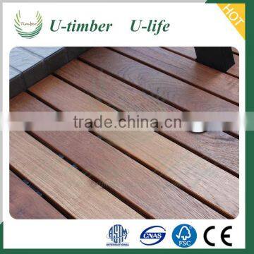 Durable attractive WPC decking flooring